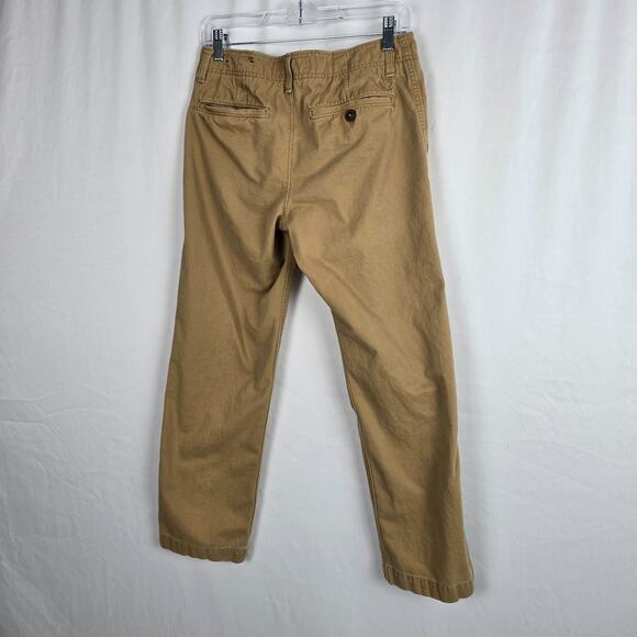 American Eagle Relaxed Straight Jeans Men's 30 x 27 (tag 28 x 30) Tan - Picture 9 of 16